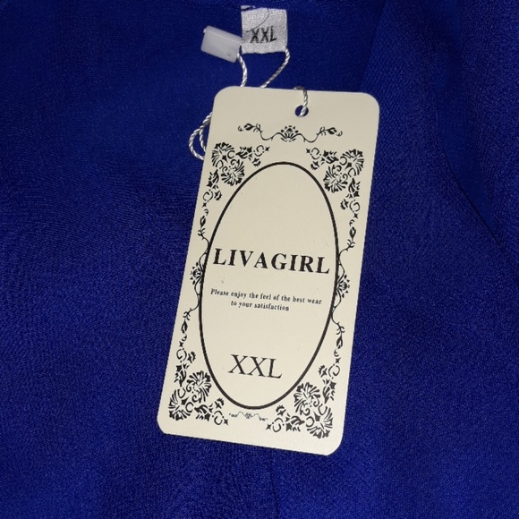 Liv a girl blue blouse top - Picture 5 of 5